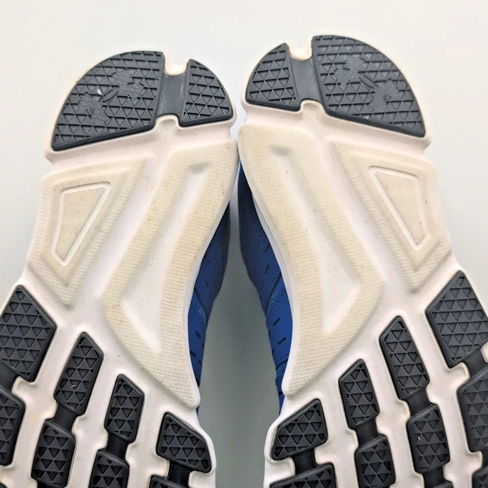 Under Armour UA Micro‎ G Speed Swift Shoes Men's 8.5 Medium Blue White Sneakers